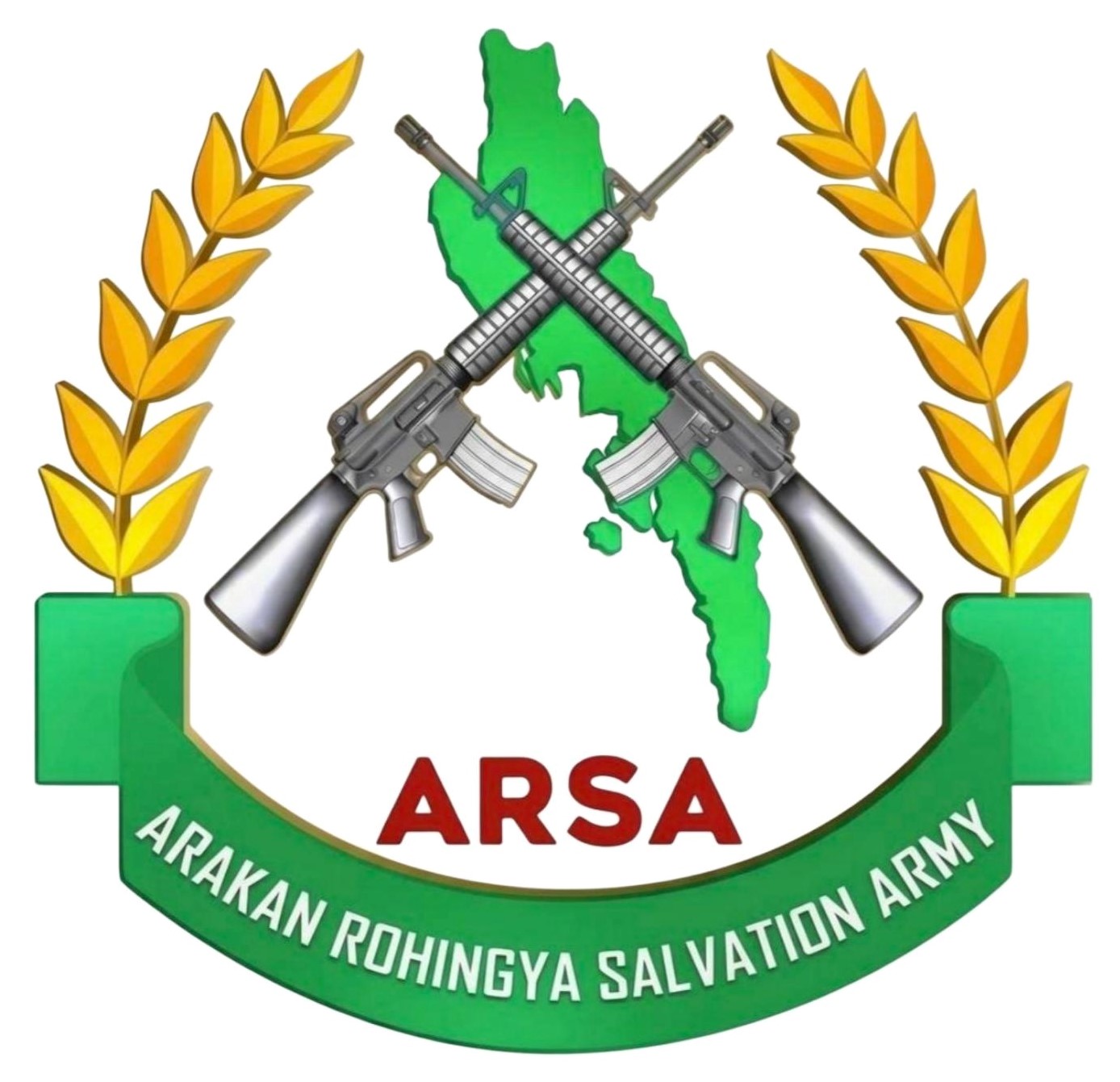 Arakan Rohingya Salvation Army Logo